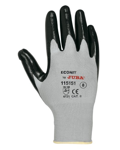 Pack Guantes Nylon Recubrimiento Nitrilo