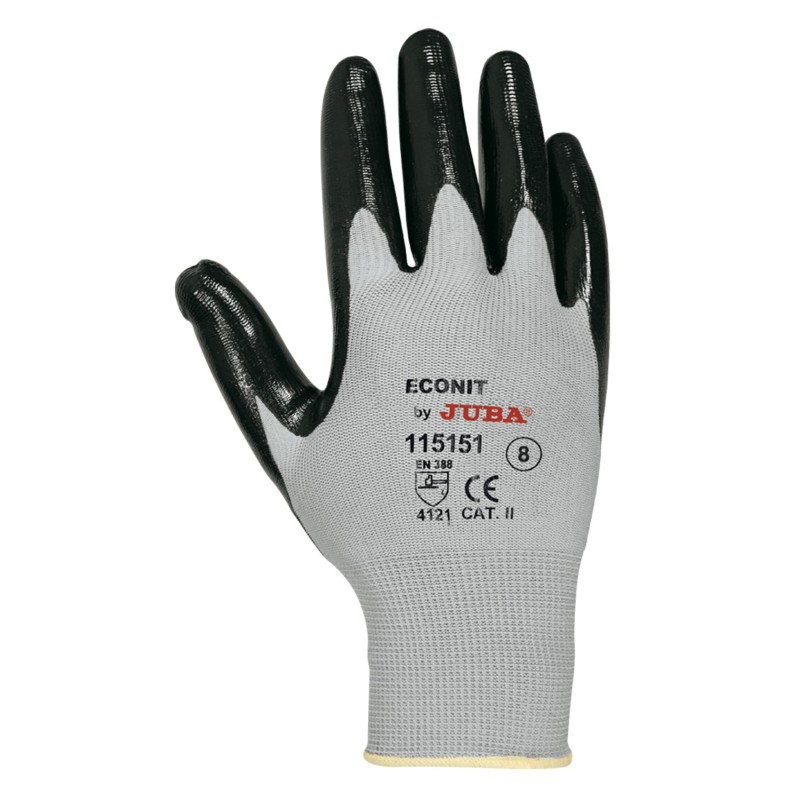 Pack Guantes Nylon Recubrimiento Nitrilo