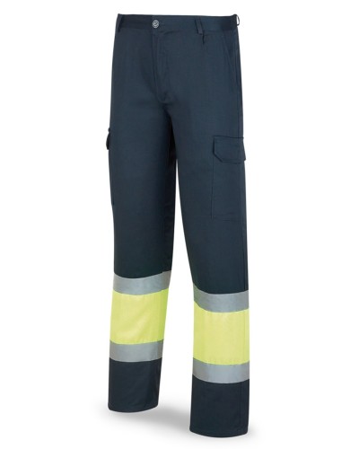 Pantalón Bicolor Alta Visibilidad con Forro