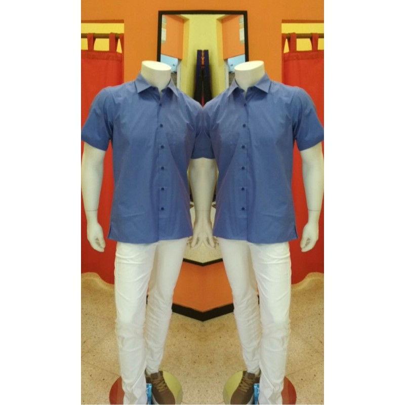 Camisa Hombre Manga Corta