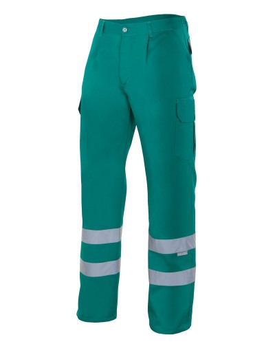 Pantalón Multibolsillos Cintas Reflectantes