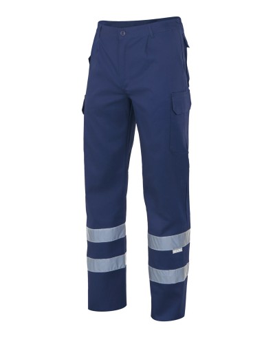 Pantalón Multibolsillos Cintas Reflectantes