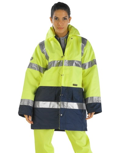 Parka Impermeable Alta Visibilidad