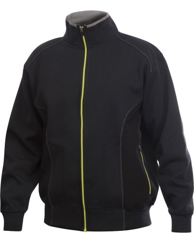 Sudadera Cremallera Bicolor