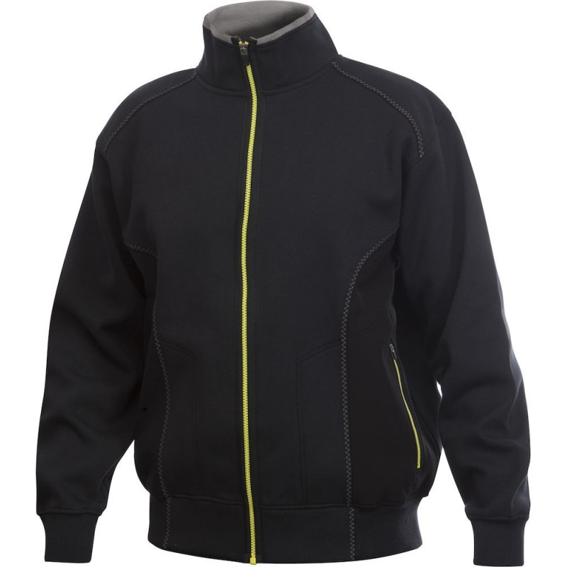 Sudadera Cremallera Bicolor