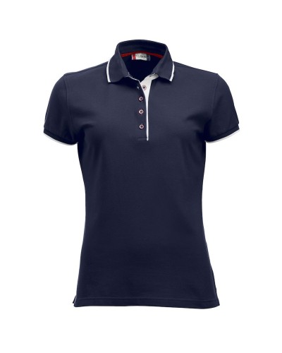 Polo Contrastes Mujer 100% Algodón
