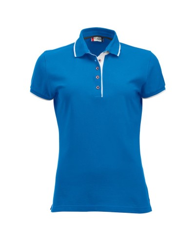 Polo Contrastes Mujer 100% Algodón
