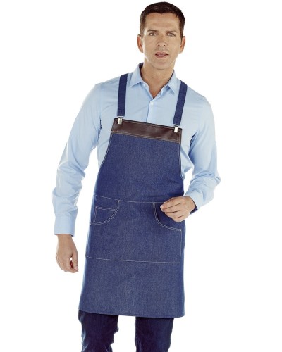Delantal Corto Denim