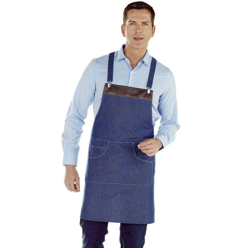 Delantal Corto Denim