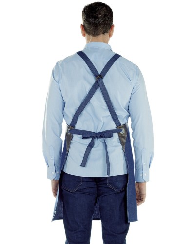 Delantal Corto Denim