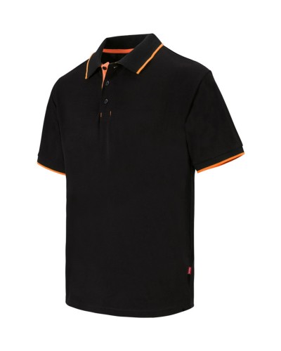 Polo Raya Bicolor Manga Corta