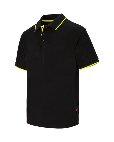 Polo Raya Bicolor Manga Corta