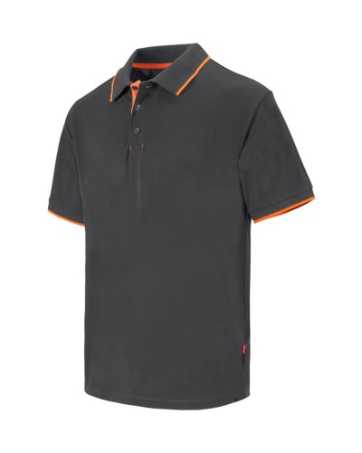 Polo Raya Bicolor Manga Corta