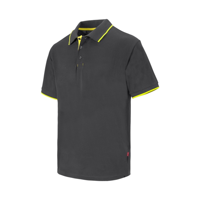 Polo Raya Bicolor Manga Corta