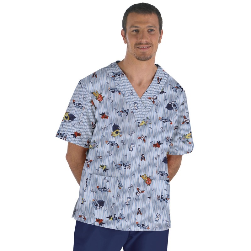 Casaca Unisex Estampada 100% Microfibra