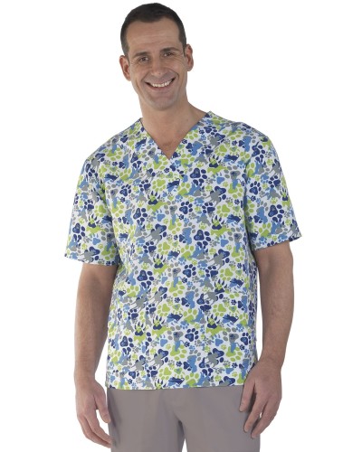 Casaca Unisex Estampada 100% Microfibra