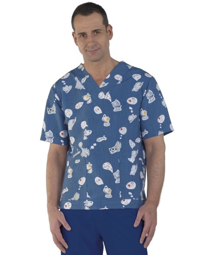 Casaca Unisex Estampada 100% Microfibra