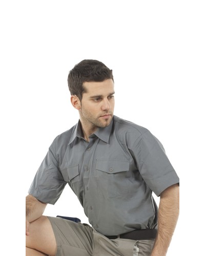 Camisa Dos Bolsillos con Tapeta