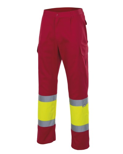 Pantalón Multibolsillos Alta Visibilidad