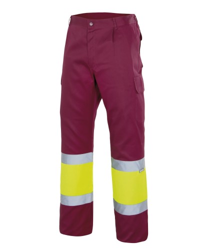 Pantalón Multibolsillos Alta Visibilidad