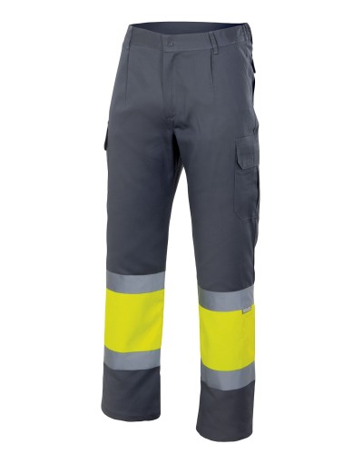Pantalón Multibolsillos Alta Visibilidad