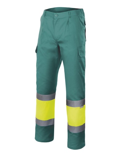 Pantalón Multibolsillos Alta Visibilidad