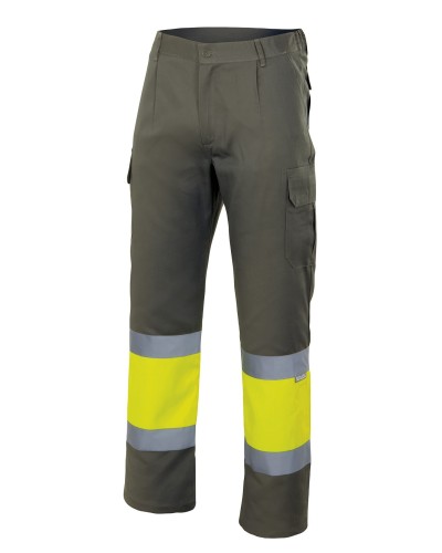 Pantalón Multibolsillos Alta Visibilidad