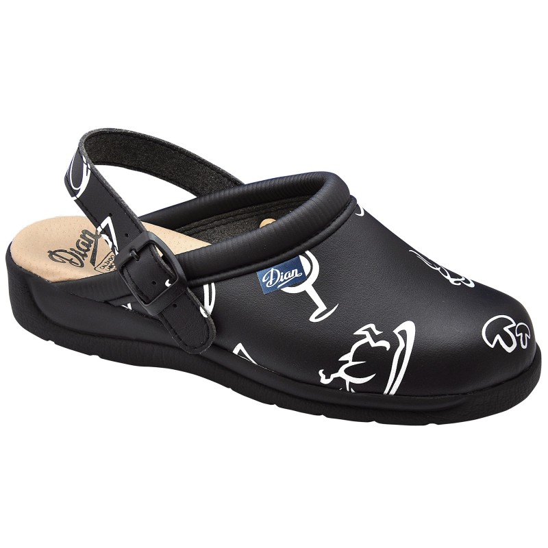 Zueco Estampado con Correa
