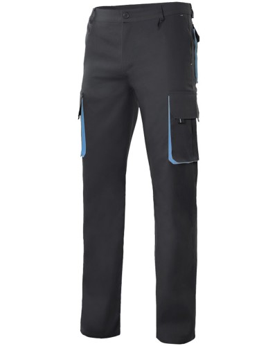 Pantalón Multibolsillos Bicolor