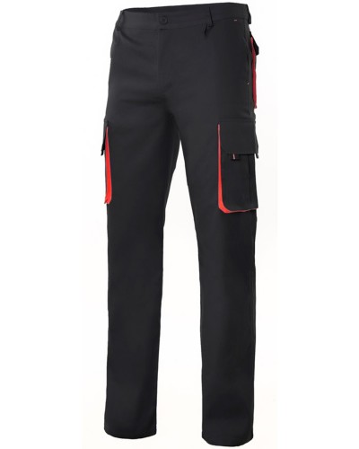 Pantalón Multibolsillos Bicolor