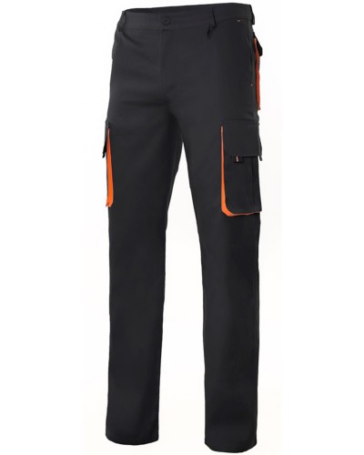Pantalón Multibolsillos Bicolor