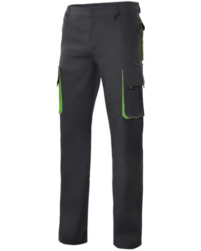 Pantalón Multibolsillos Bicolor
