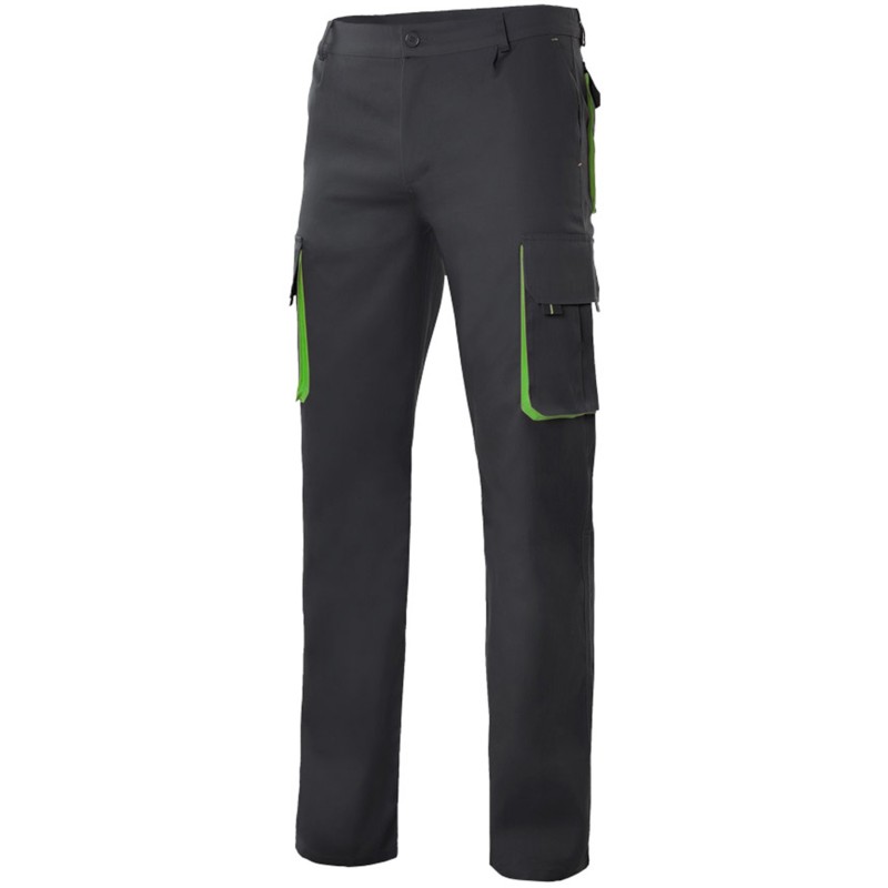 Pantalón Multibolsillos Bicolor