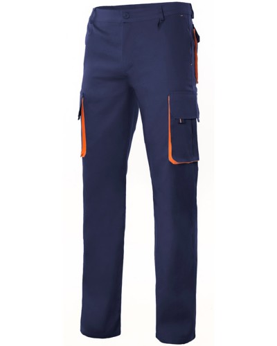 Pantalón Multibolsillos Bicolor