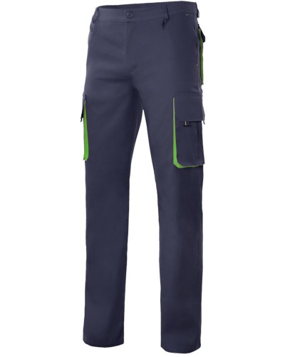 Pantalón Multibolsillos Bicolor
