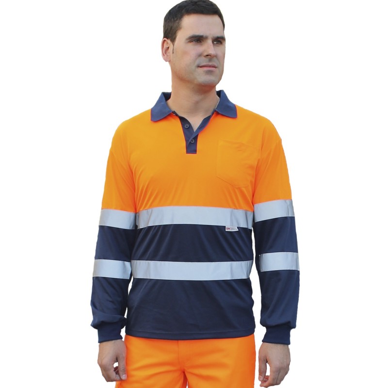 Polo Transpirable Alta Visibilidad
