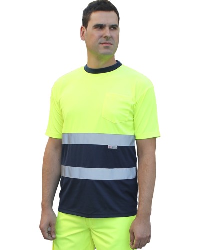 Camiseta Transpirable Alta Visibilidad