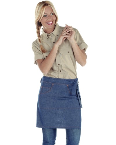 Delantal Corto Denim