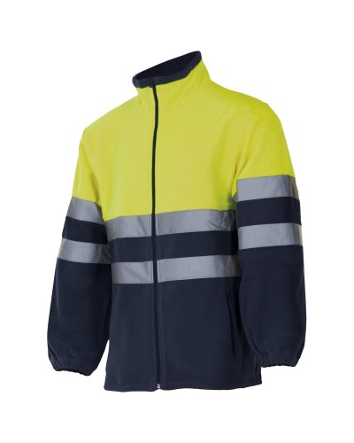 Chaqueta polar Bicolor Alta Visibilidad