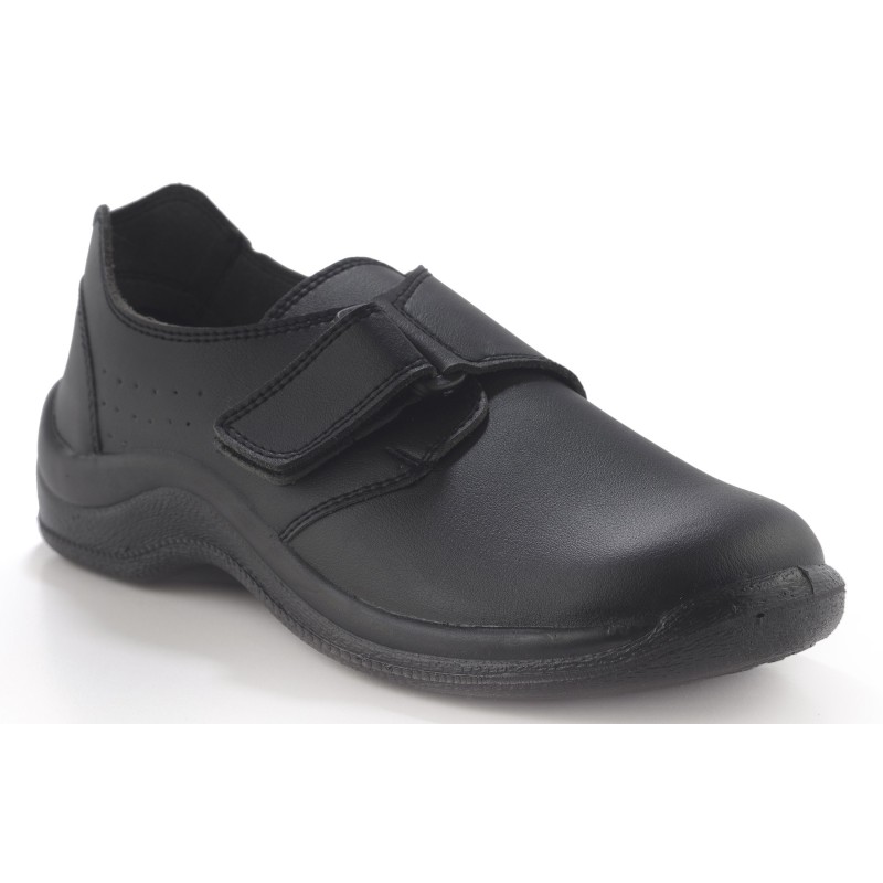 Zapato velcro liso.