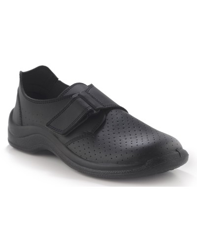 Zapato velcro perforado