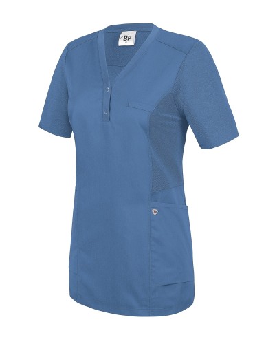 Camisola strech apta para lavado industrial
