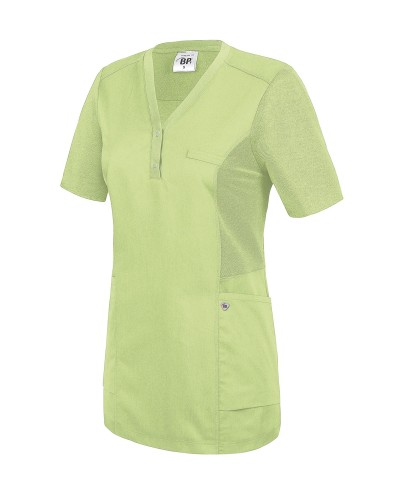 Camisola strech apta para lavado industrial