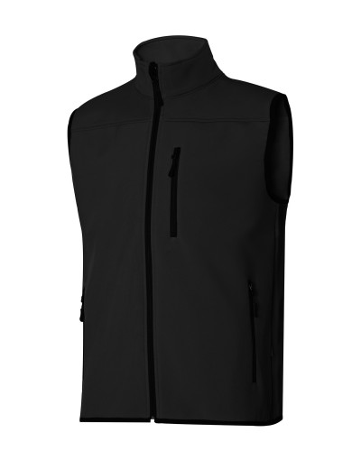 Chaleco Soft shell con Forro Polar