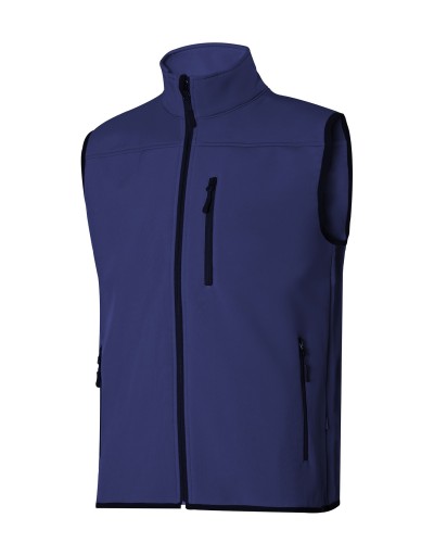 Chaleco Soft shell con Forro Polar