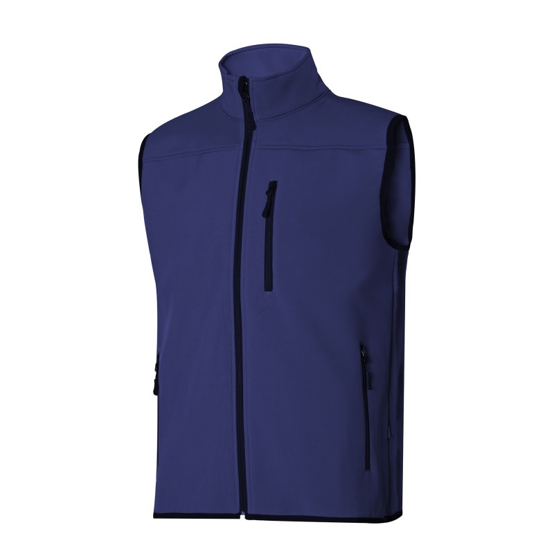 Chaleco Soft shell con Forro Polar