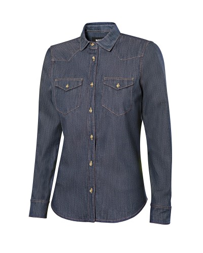 Blusa Denim Stretch