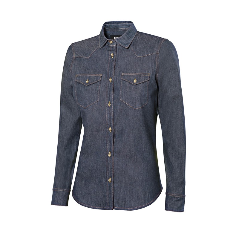 Blusa Denim Stretch