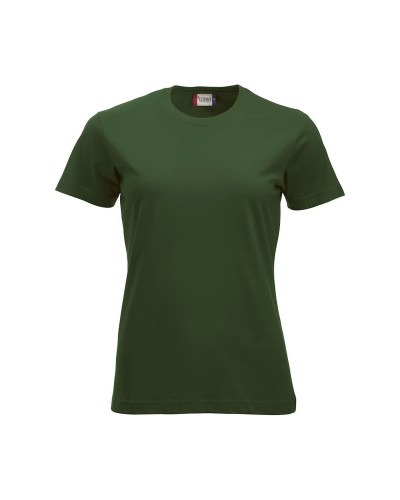 Camiseta Mujer Manga Corta 100% Algodón