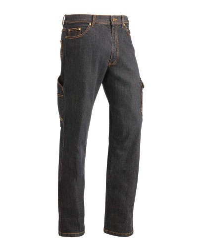 Pantalón Vaquero multibolsillos 97% Alg - 3% Elastano, 400grs/m2